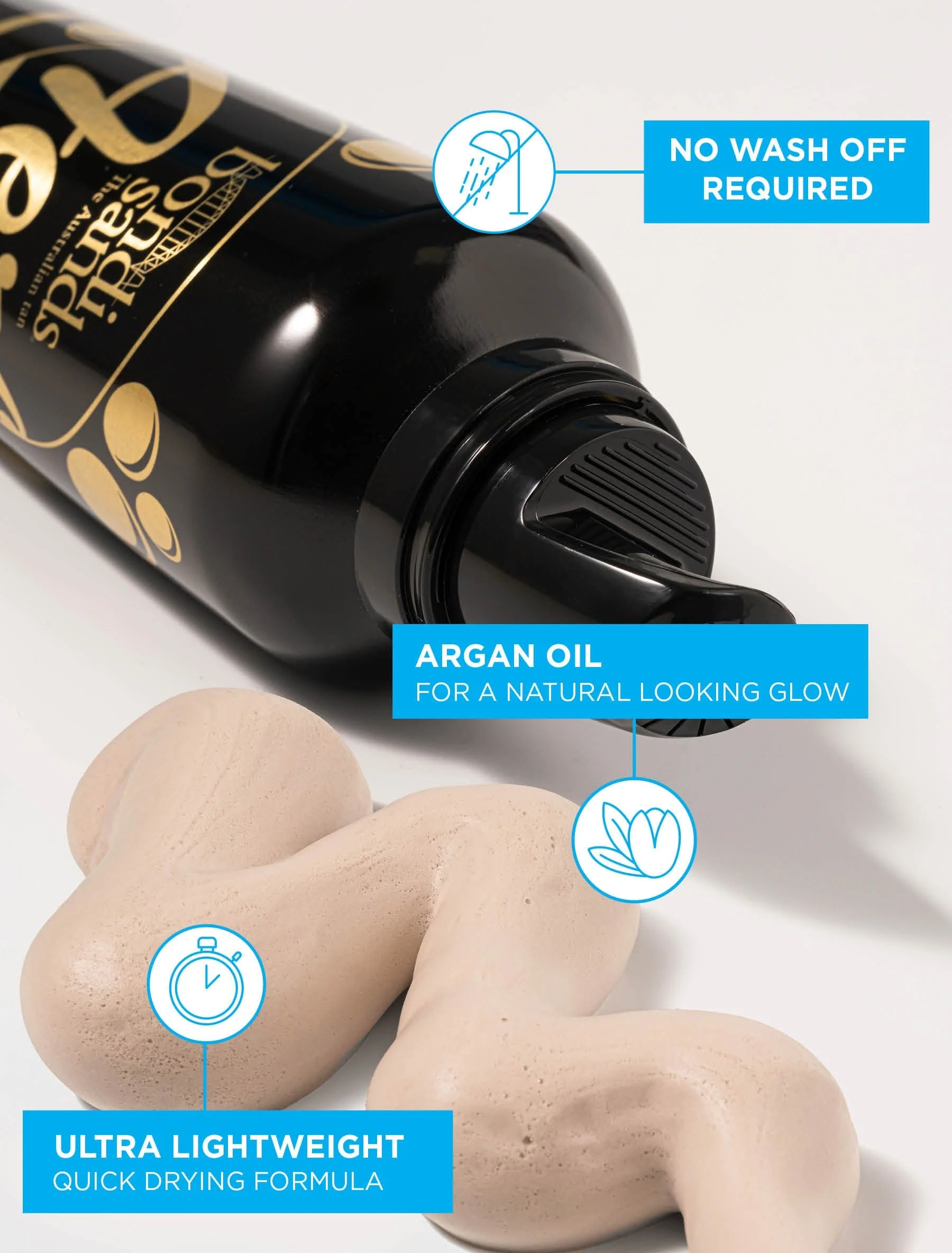 Aero Self Tanning Foam Liquid Gold - Image 4